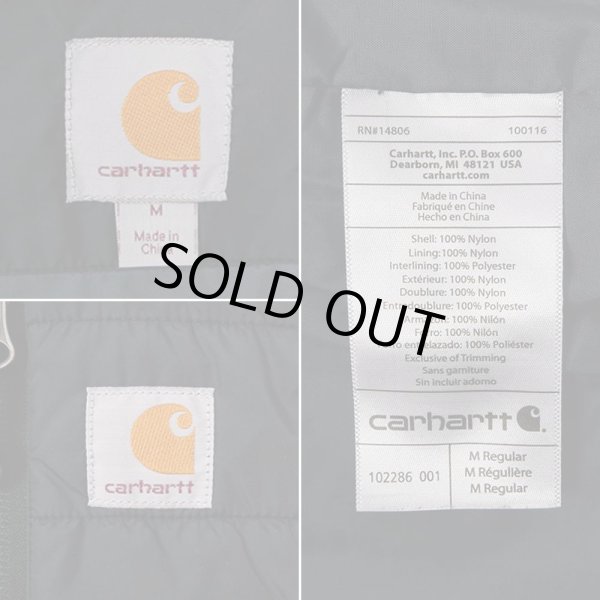 画像3: 00's Carhartt ギリアムベスト "BLACK" (3)