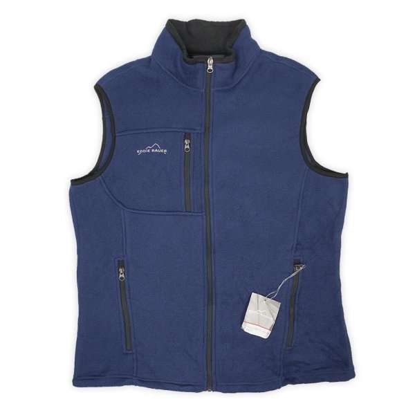 画像1: 00's Eddie Bauer フリースベスト "DEADSTOCK" (1)