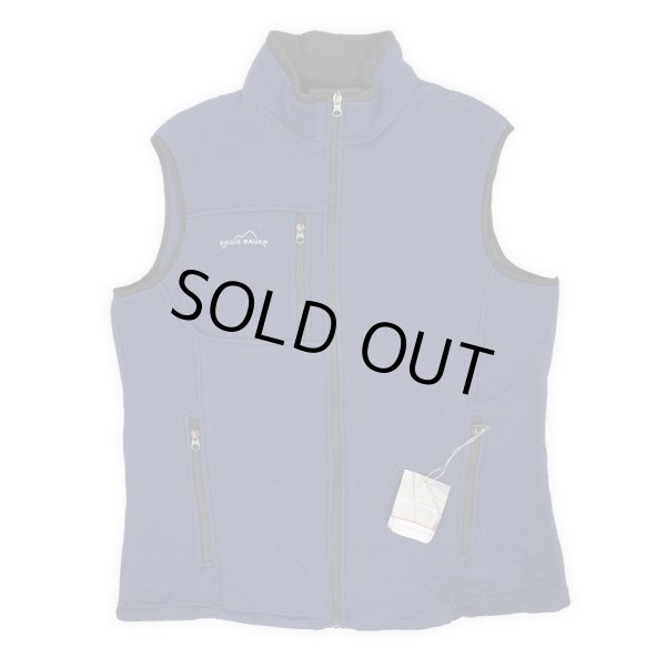 画像1: 00's Eddie Bauer フリースベスト "DEADSTOCK" (1)