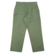 画像2: 00's Carhartt ライトダック ペインターパンツ "W34 L30 / OLIVE" (2)