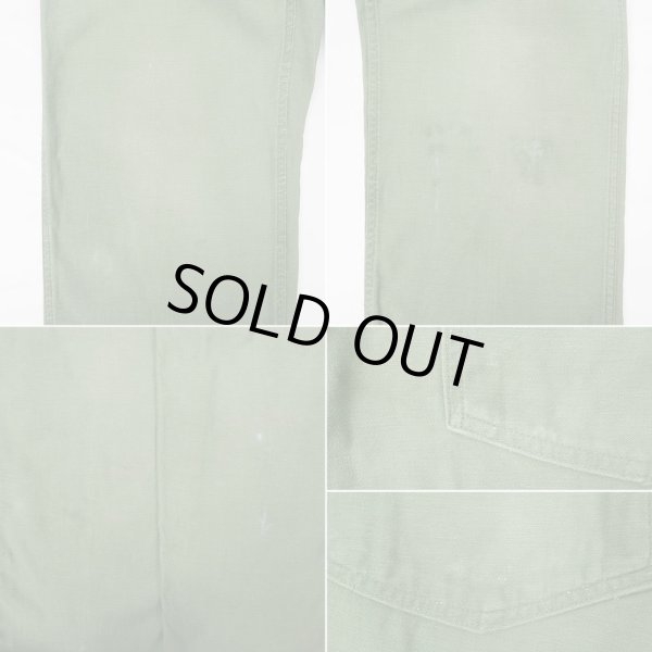 画像5: 60's US.ARMY コットンサテン ベイカーパンツ “W34 L33” (5)