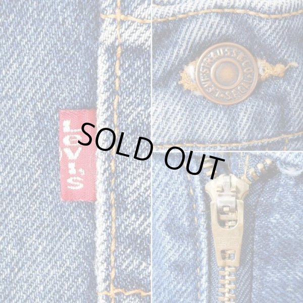 画像4: 90's Levi's 550 デニムパンツ "MADE IN USA / 実寸W30 L30" (4)