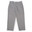 画像1: 90's Polo Ralph Lauren ノータック チノトラウザー "PRESTON PANT / W32 L30 / GRAY" (1)