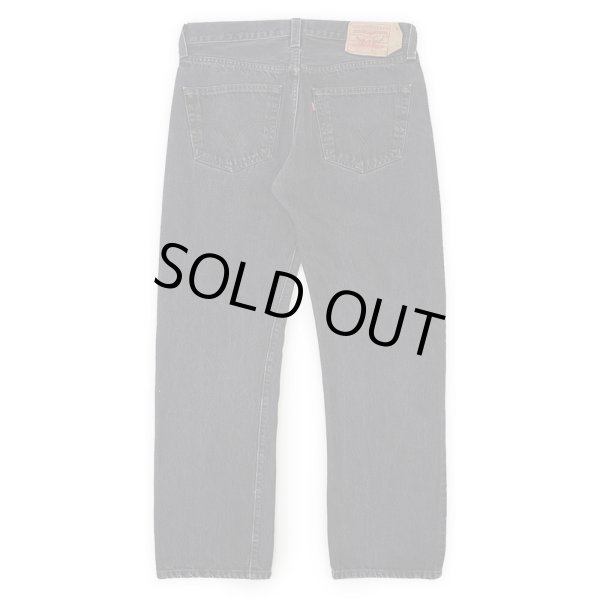 画像2: 00's Levi's 501 ブラックデニムパンツ "W32 L30" (2)