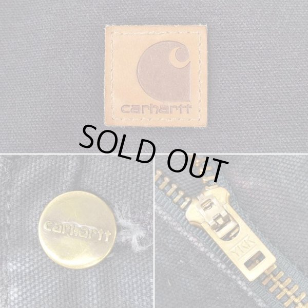 画像4: 00's Carhartt ダックペインターパンツ "W36 L32 / NAVY" (4)