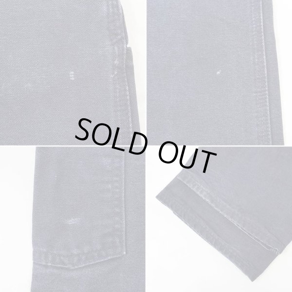 画像6: 00's Carhartt ダックペインターパンツ "W36 L32 / NAVY" (6)