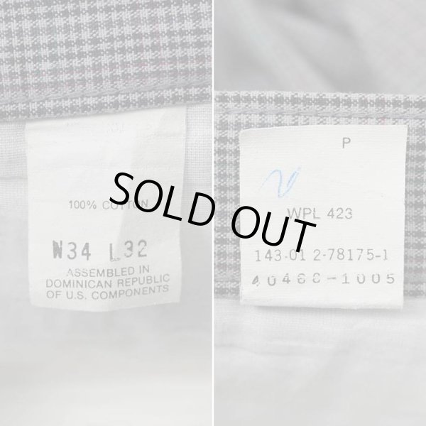 画像4: Early 00's DOCKERS 2タック コットントラウザー "W34 L32" (4)