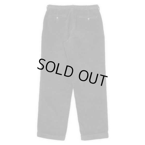 画像2: 00's Brooks Brothers 2タック 太畝コーデュロイトラウザー "DARK BROWN / W34 L32" (2)