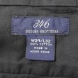 画像3: 00's Brooks Brothers 2タック 太畝コーデュロイトラウザー "DARK BROWN / W34 L32" (3)