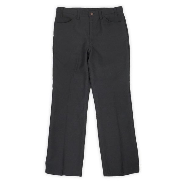画像1: 80's Levi's 10517-6159 ブーツカットパンツ "MADE IN USA / BLACK / W36 L30" (1)