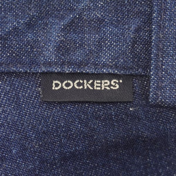 画像3: Early 00's DOCKERS 2タック デニムトラウザー "DARK INDIGO / W32 L32" (3)