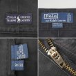 画像3: 90's Polo Ralph Lauren 2タック チノトラウザー “FADE BLACK / HAMMOND PANT / W34 L30” (3)
