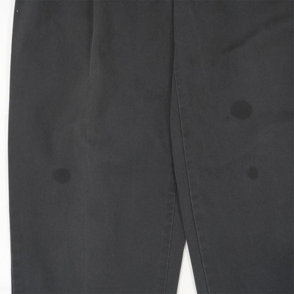 画像4: 90's Polo Ralph Lauren 2タック チノトラウザー “FADE BLACK / HAMMOND PANT / W34 L30” (4)