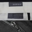 画像3: 00's Slates 2タック サマーウールトラウザー "BLACK" (3)