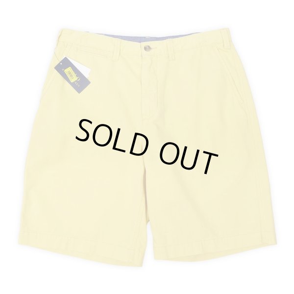 画像1: 00's Polo Ralph Lauren チノショーツ "DEADSTOCK / YELLOW" (1)