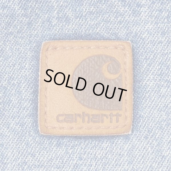 画像3: 00's Carhartt デニムペインターショーツ (3)