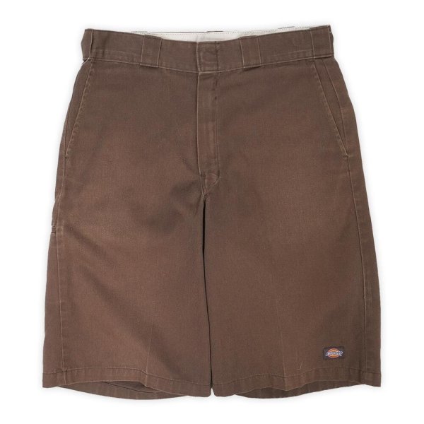画像1: 00's Dickies ワークショーツ “BROWN” (1)