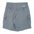 画像2: 00's Polo Ralph Lauren 6ポケット チノカーゴショーツ "BLUE GRAY" (2)