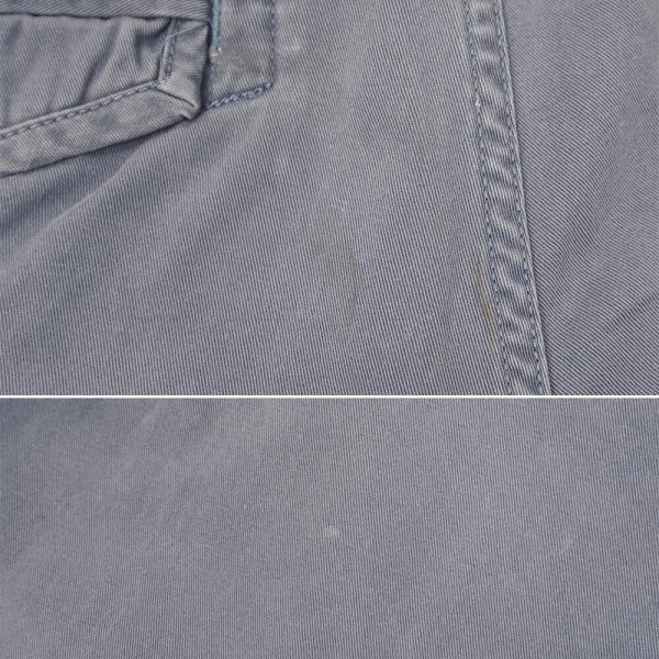 画像4: 00's Polo Ralph Lauren 6ポケット チノカーゴショーツ "BLUE GRAY" (4)