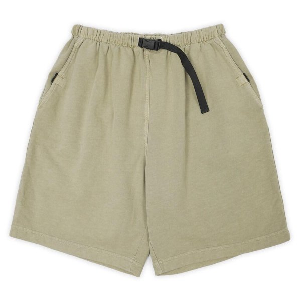 画像1: 90's STEEL BRIDGE フレンチテリー ショーツ "SAND BEIGE / MADE IN USA / DEADSTOCK" (1)