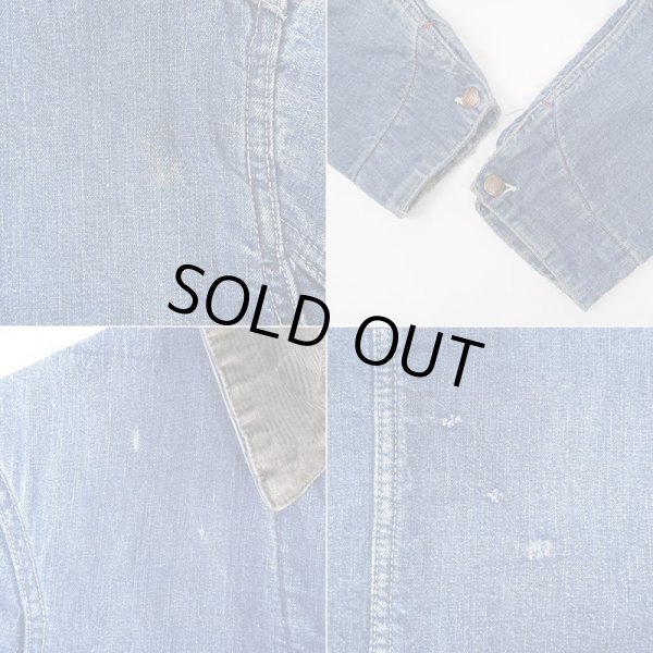 画像5: 60's BLUE BELL ブランケットライナー デニムカバーオール (5)