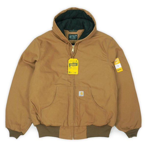 画像1: 【M / BRN】US Carhartt Duck Active Jacket (1)