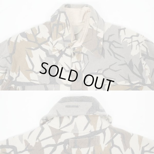 画像3: 90's unknown プレデターカモ柄 ウールシャツジャケット (3)