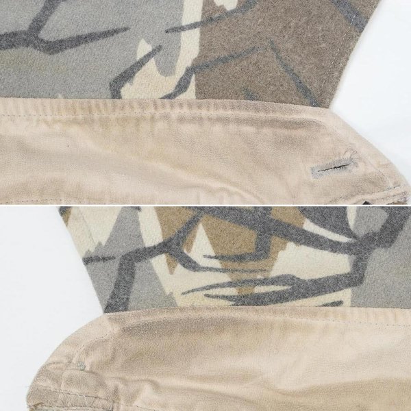 画像4: 90's unknown プレデターカモ柄 ウールシャツジャケット (4)