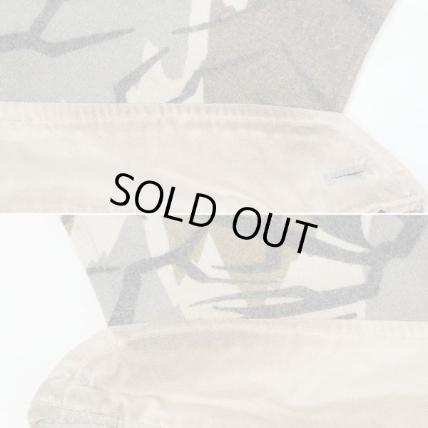 画像4: 90's unknown プレデターカモ柄 ウールシャツジャケット (4)