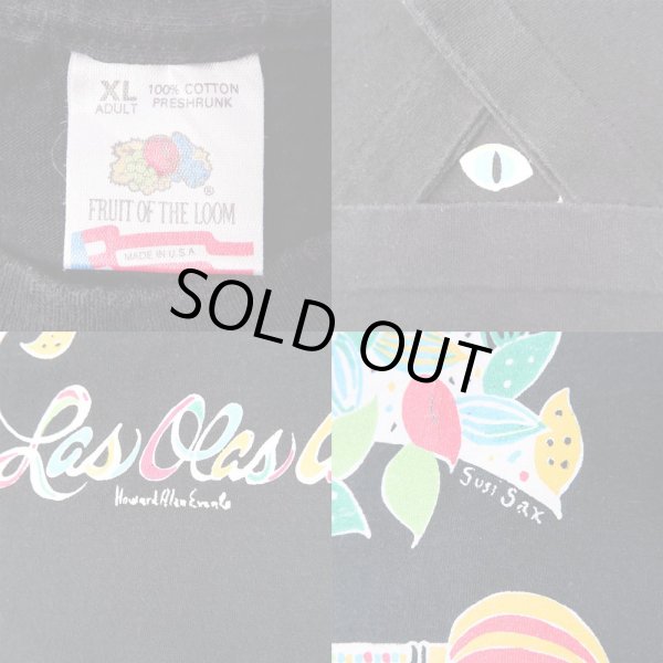 画像2: 90's Las olas art tour プリントTシャツ "MADE IN USA" (2)