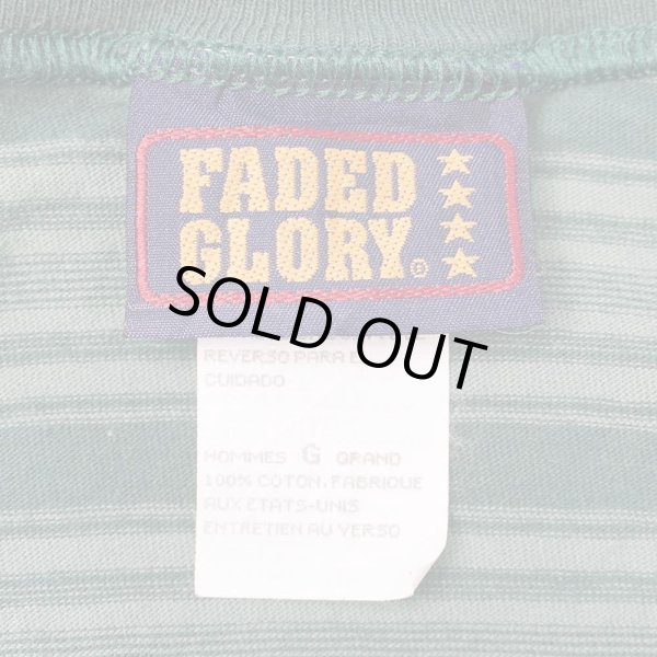 画像2: 90's FADED GLORY マルチボーダーTシャツ "MADE IN USA" (2)