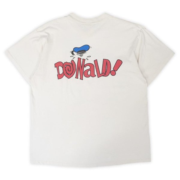 画像2: 90's Disney ビッグフェイスプリントTシャツ “Donald Duck / MADE IN USA” (2)