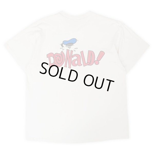 画像2: 90's Disney ビッグフェイスプリントTシャツ “Donald Duck / MADE IN USA” (2)