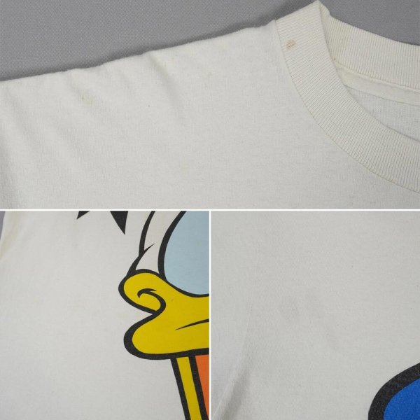 画像5: 90's Disney ビッグフェイスプリントTシャツ “Donald Duck / MADE IN USA” (5)
