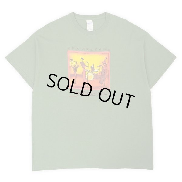 画像1: 00's NEW ORLEANS JAZZ プリントTシャツ (1)
