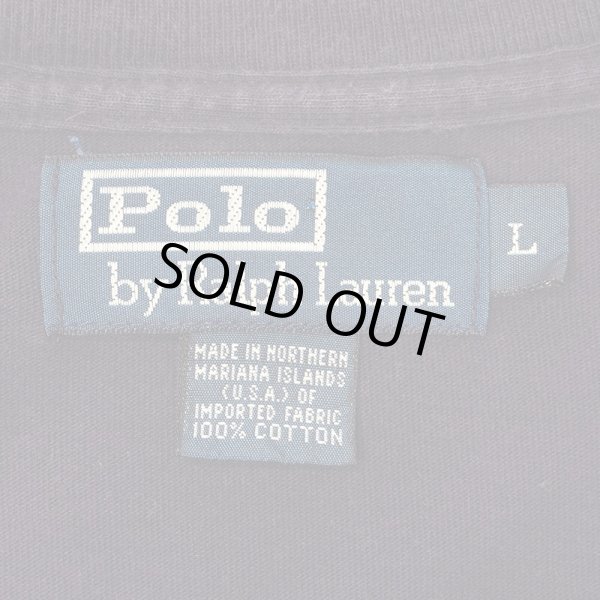 画像2: 90's Polo Ralph Lauren L/S Tシャツ “Big Logo Embroidery” (2)