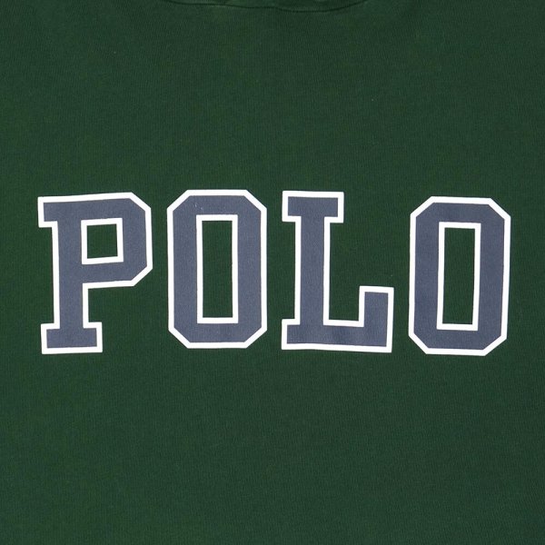 画像3: 00's Polo Ralph Lauren ロゴプリント フーディーカットソー (3)