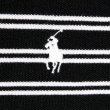 画像3: 90-00's Polo Ralph Lauren マルチボーダー柄 ポロシャツ "BLACK×WHITE" (3)