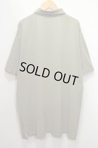 画像2: 90's Eddie Bauer S/S ボーダー柄 ポロシャツ (2)