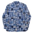 画像1: 00's Polo Ralph Lauren パッチワーク BDシャツ “INDIGO” (1)