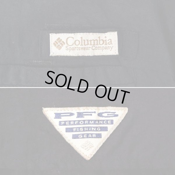 画像4: 90's Columbia PFG ナイロンフィッシングシャツ “BLACK” (4)