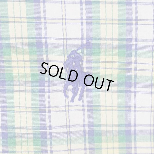 画像4: 90's Polo Ralph Lauren S/S ボタンダウンシャツ "BLAKE" (4)