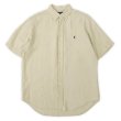 画像1: 90's Polo Ralph Lauren S/S ボタンダウンシャツ “LINEN / CLASSIC FIT” (1)