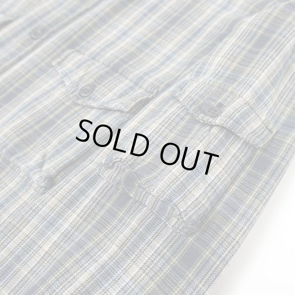 画像3: Late 90's OLD GAP ヘビーネル ボックスシャツ (3)