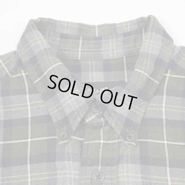 画像3: 90's Eddie Bauer フランネル ボタンダウンシャツ (3)