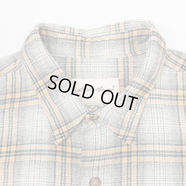 画像3: 90's Eddie Bauer オンブレチェック柄 ネルシャツ (3)