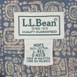 画像2: 00's L.L.Bean S/S 総柄 オープンカラーシャツ "BEIGE×NAVY" (2)