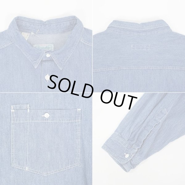 画像3: 90's BENETTON デニムワークシャツ "MADE IN ITARY" (3)