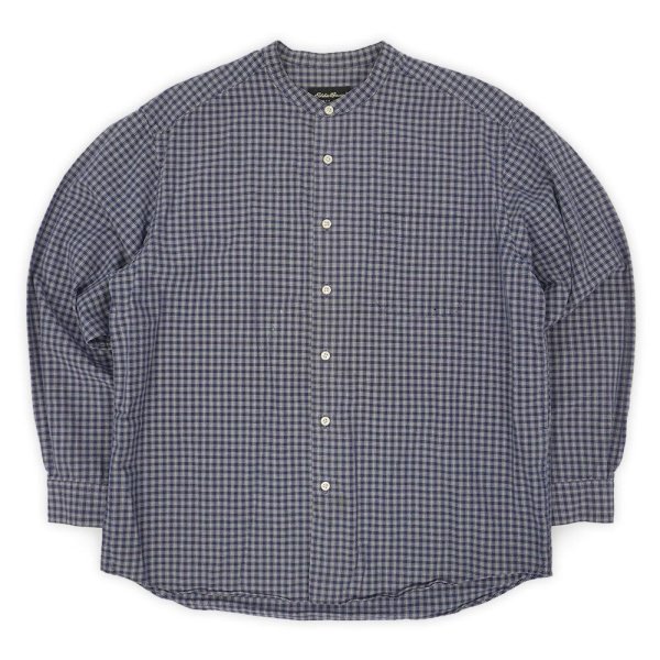 画像1: 00's Eddie Bauer バンドカラーシャツ (1)