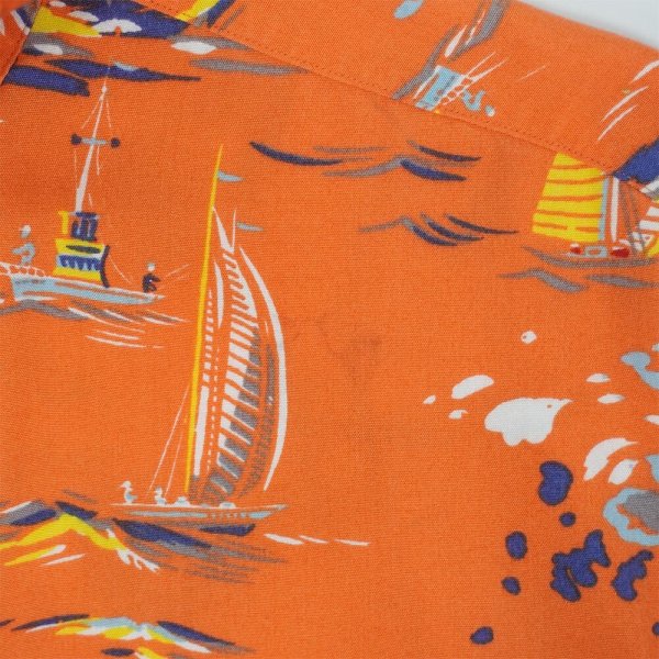 画像5: 00's Polo Ralph Lauren レーヨンハワイアンシャツ (5)